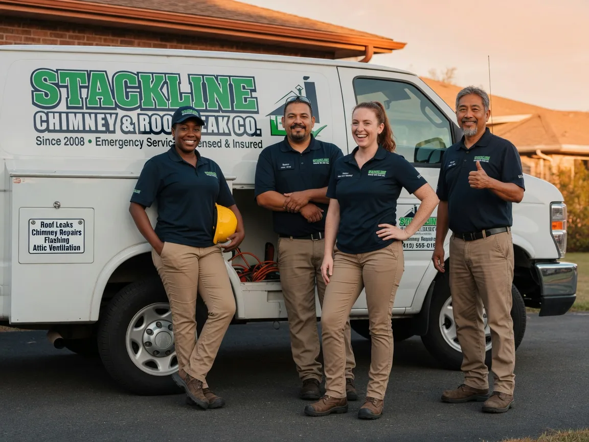 Chimney flashing repair company in Hope, MI